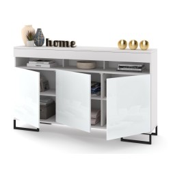 Komoda Luna 3D Kwadro + LED