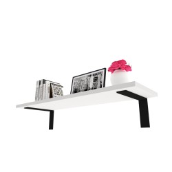 PÓŁKA DIANA 80 CM BIAŁY MAT