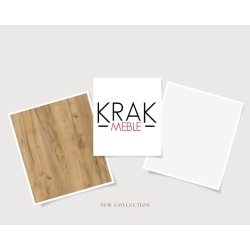 Szafka Kuchenna Stojąca Dolna KIRA Craft Biała 60cm z blatem Cichy Domyk