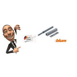 Szafka Kuchenna Wisząca Górna Premium KIRA Biała 40cm tip-on Blum