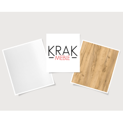 Szafka Kuchenna Wisząca Górna Premium KIRA Biała Craft 40cm tip-on Blum