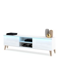 SZAFKA RTV KING SKANDI + LED